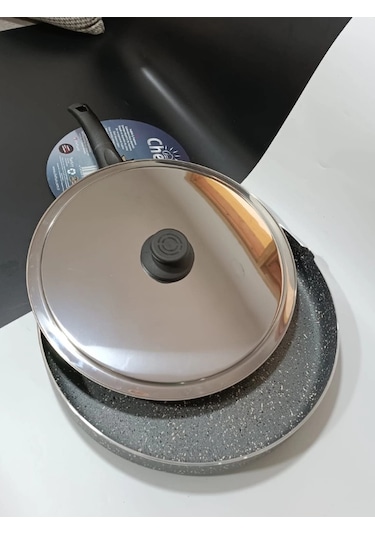 Granit Balık Tavası 34 Cm Çok Renkli