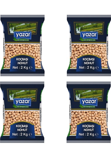 Yazar Koçbaşı Nohut 4 x 2 KG