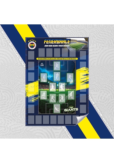 Fenerbahçe - The Gıants 2025/26 Poster Ve Çıkartma Seti