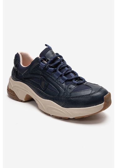 Luvishoes Letty Lacivert Baskı Scuba Kadın Spor Ayakkabı Lacivert