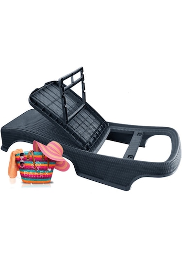 Brezza Royal Rattan Bahçe Havuz Şezlong 2 Li