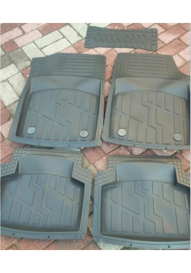 Seat Altea 2004-2015 Arası Aracına Uyumlu Derin Havuzlu Parlak Ciltli Üniversal Paspas