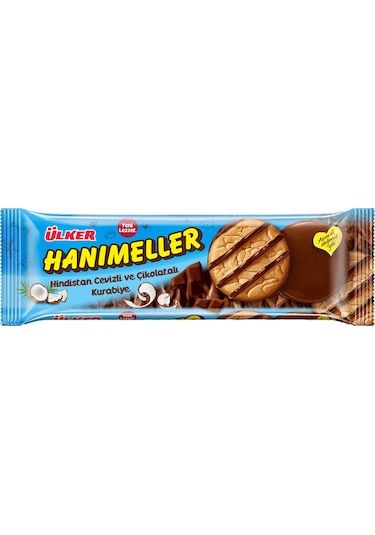 Hanımeller Hindistan Cevizli Ve Çikolatalı Kurabiye - 138 Gram - 9 Adet