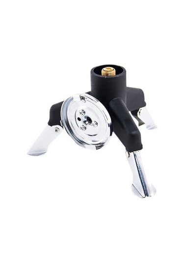 Bloomnest Yürüyüşü Tutucu Tripod Transfer Tank Siyah Silindiri Ocak Katlanabilir Kampı İçin Gaz Dağ Braketi Başlığı Sp Kullanışlı Sp Siyah Siyah