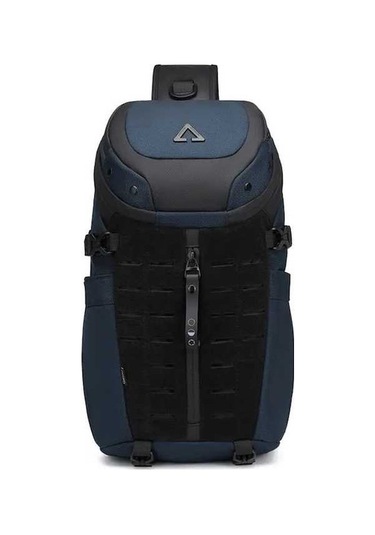 Maoyaya 9730 14l 1680d Oxford Kumaş Moda Crossbody Sırt Çantası Mavi Mavi