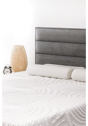WhiteBlanco Large Boyun Destekli Ortopedik Visco Yastık Beyaz