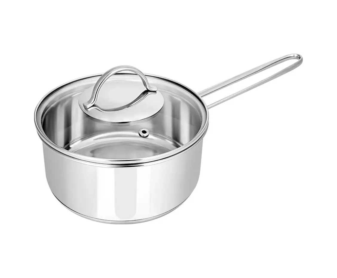 Appetite 0,75 Litre Paslanmaz Çelik Kapaklı Mutfak Kepçesi 39343252 Gri