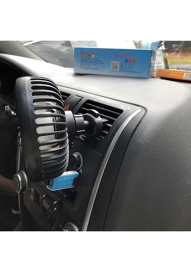 Araba Koltuğu Arkası İçin Tek Başlıklı 5v Vantilatörlü Evrensel Usb Araç Fanı, Çoğu Araca Uyar - Kaiyi