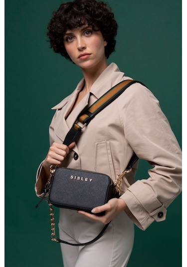 Sisley Kadın Çapraz Çantası C.sly 070 Std / Siyah Siyah