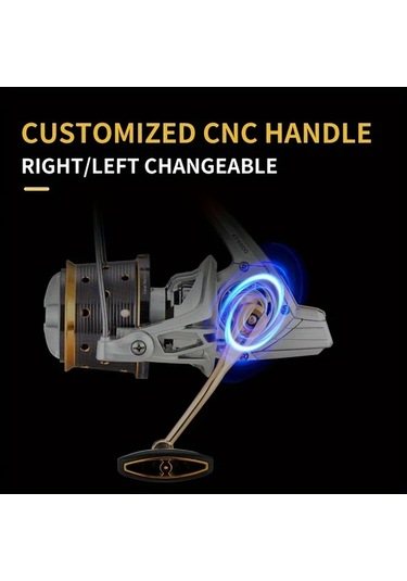 Motion003 Xsharks Kf14000 Uzun Mesafe Atış Balıkçılık Makinesi Paslanmaz Çelik Rulmanlar 4 6 1 Dişli Oranı Hafif Tasarım Tatlısu Tuzlu Su Balıkçılık