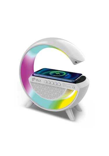 Valx Bt-aux-sd Kablosuz Rgb Gece Lambalı Hoparlör G-200w
