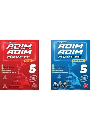 Newton Yayınları 5. Sınıf Adım Adım Matematik+türkçe 2 Kitap