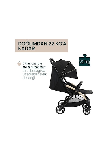 Chicco Goody Xplus Bebek Arabası Black Re Lux 08087040560000