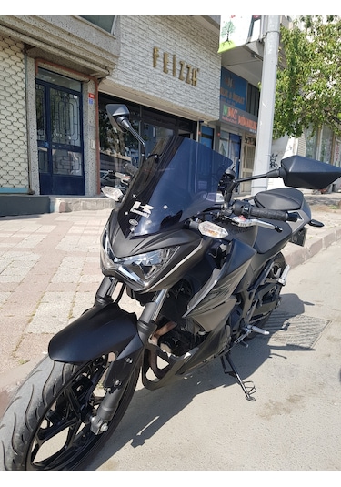 Kawasakı Z300 Double Cam Koyu Füme Zeus 38Cm
