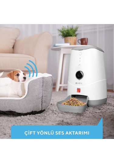 S-Link Akıllı Evcil Hayvan Besleme Kapı 1080p Wi-fi Tuya Destekli Sl-20