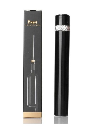 Gümüş Hava Pompası Şarap Şişe Açacağı Güvenli Taşınabilir Paslanmaz Çelik Pim Mantar Sökücü Hava Basıncı Tirbuşon Mutfak Aletleri Bar Aksesuarları Gümüş