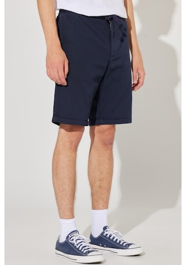 Lee Regular Fit Normal Kesim %100 Pamuk Normal Bel Lacivert Chino Şort L231406410 Lacivert