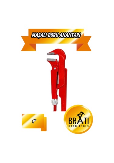 1'' Maşalı Boru Anahtarı 1 İnç Maşonlu Boru Anahtarı
