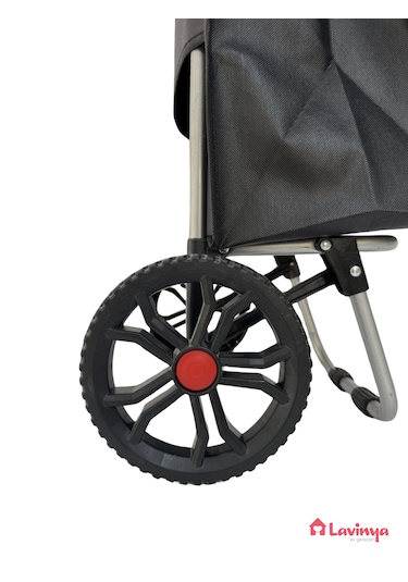 Lavinger 2 Adet Takmatik Pazar Arabası Tekeri Büyük