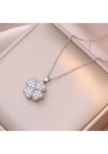 Bayan Kolye: Moda Estetiği Titanyum Çelik Kolye No.138 Çok REnkli