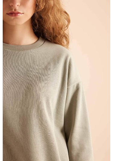 Defacto Haki Kadın Alt-üst Takım D8022ax/kh3 Haki