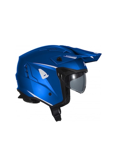 Ufo Plast Sheratan Jet Açık Kask Mavi