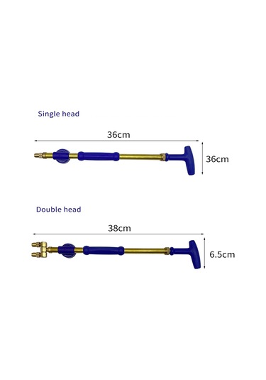 Yaozixa El Çekme Tüp Sprayer, Bahçe Sulama Sprey Başlığı, Bakır Ve Kauçuk Malzeme, El İle Kullanıma Uygun