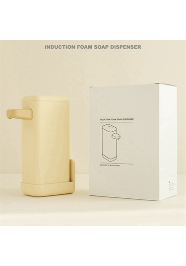 Anjiexun Tam Otomatik Endüktif Sabunluk A İnci Beyazı