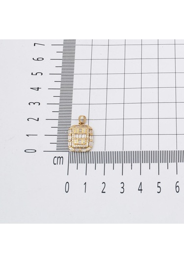 Baget Tasarımlı 14 Ayar Spor Altın Kolye