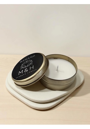Myhand Soyawax Gold Teneke İnfinity Esans Kokulu Mum 60 Gr Altın