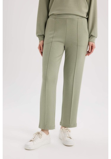 DeFacto Regular Fit Esnek Belli Cepli Basic Düz Pantolon E1954AX25SPKH499