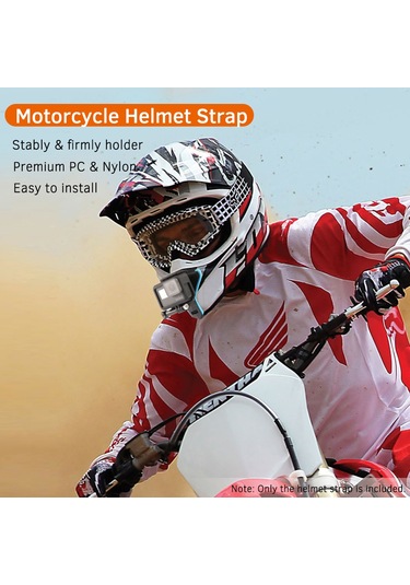 Dofolink Motorcycle Kask Açık Yüz Tutucu, Gopro Hero 10/9/8/7/6/5/4/3 Sjcam Djı Osmo Action Xıaoyı İçin Evrensel Tekerlekli Tutanak Vidalı