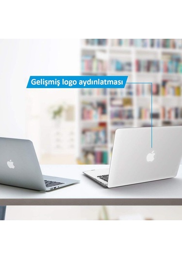 Codegen 13" Macbook Uyumlu Air A1932 A2179 Mavi Kılıf Koruyucu Kapak Cmat-133lb