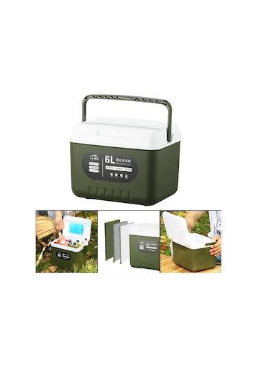 Dolıty Taşıma Için Soğutucu Çanta Depolama İkram Therma Yeşil Ordu Çok Renkli