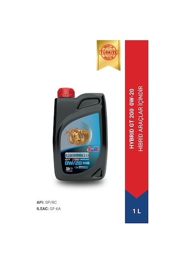 Doill Hybrıd 0w-20 Apı Sp/Rc Tam Sentetik Motor Yağı 1 L