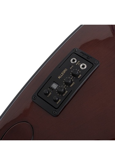 Saz-z-1-5 Wutong-abalone Klavye Kısa Sap Eq Sistemli Bağlama