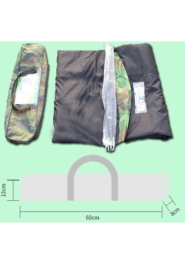 Suntek 3-4 Kişilik Pop-up Camo Kamp Su Geçirmez Çadır Kamuflaj Çok Renkli