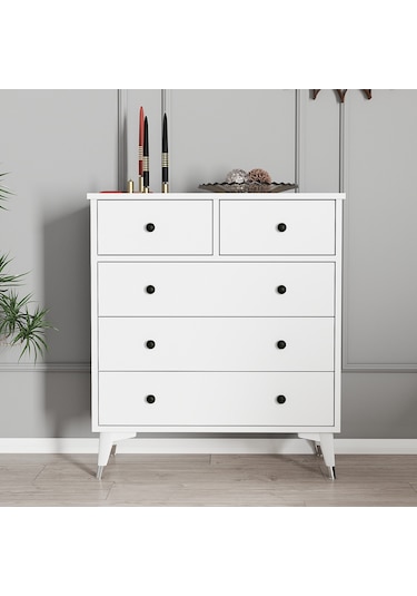 Moxen Mobilya S11 Beyaz Şifonyer