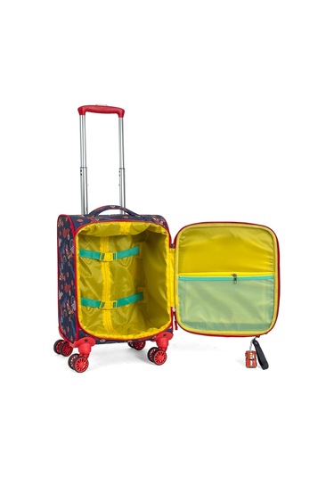 Çocuk Karakterli 4 Tekerlekli Valiz, Eğlenceli Seyahat Arkadaşı - Araba Araba