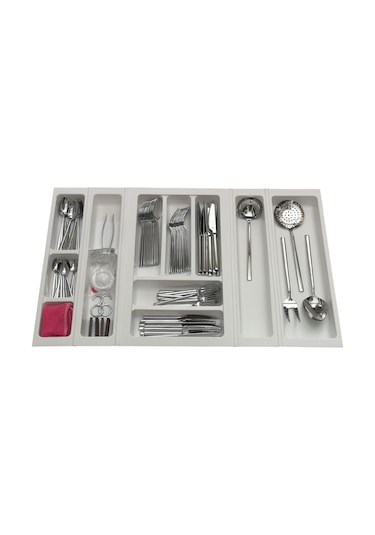 Mutfak Çekmece İçi Kaşıklık Beyaz 74 Cm x 48 Cm