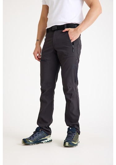 Q&steinbock Crixsus Erkek Outdoor Pantolon-31269 Koyu Gri