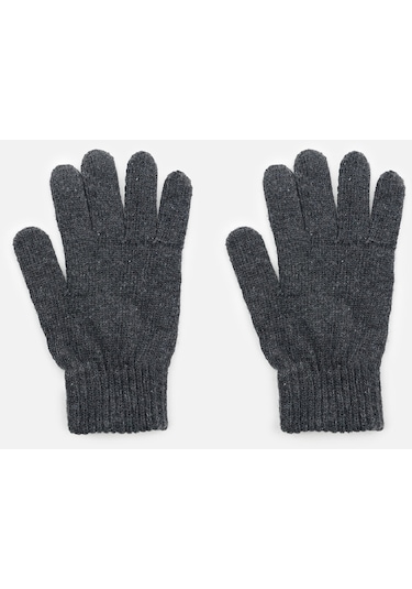 Colins Antrasit Erkek Eldiven Antrasit Melanj