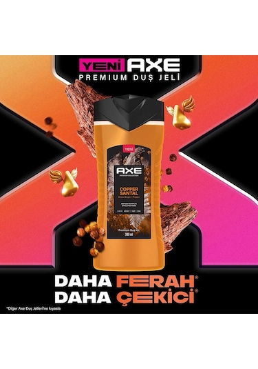 Axe Premium Collection Copper Santal Duş Jeli 2 x 300 ML