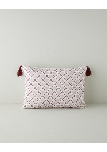 English Home Liora Dolgulu Kırlent 35x50 Cm Pembe