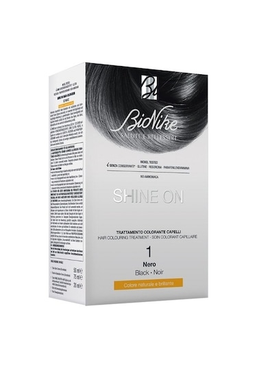 Bionike Shine On Saç Boyama Kiti Siyah No:1
