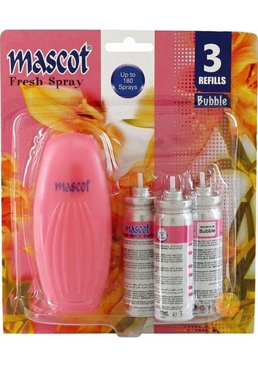 Mascot Fresh Sprey Banyo Spreyi Bubble 3 Yedekli