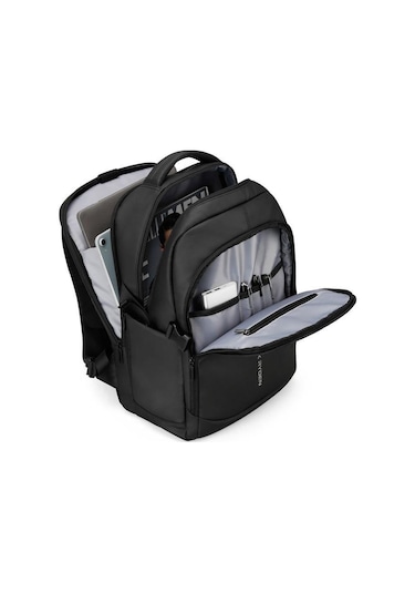 Mark Ryden Mr9191 Usb Şarj Portlu 15.6" Laptop Sırt Çantası 3 Bölmeli Model Siyah
