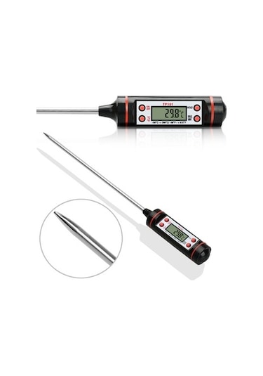 Tp-101 Sıvı Çubuk Termometre Gıda Yiyecek İçecek Sıcaklık Ölçer N11.836