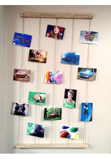 Mandallı Fotoğraf Asma Çerçevesi Büyük Boy