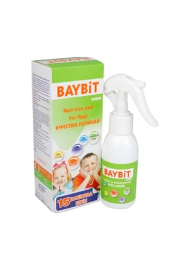 Baybit Saç Biti ve Yumurtalara Karşı Sprey 100 ML
